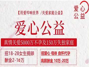 漾濞捐卵助孕生子 爱心志愿者招募